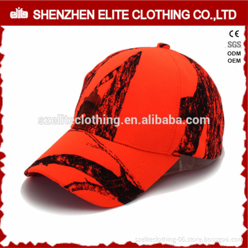 Newest Design Red and Black Sublimation Unique Baseball Caps Bulk
